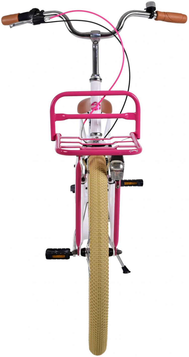 Volare Excellent vélo pour enfants - Girls - 24 pouces - blanc - 3 engrenages