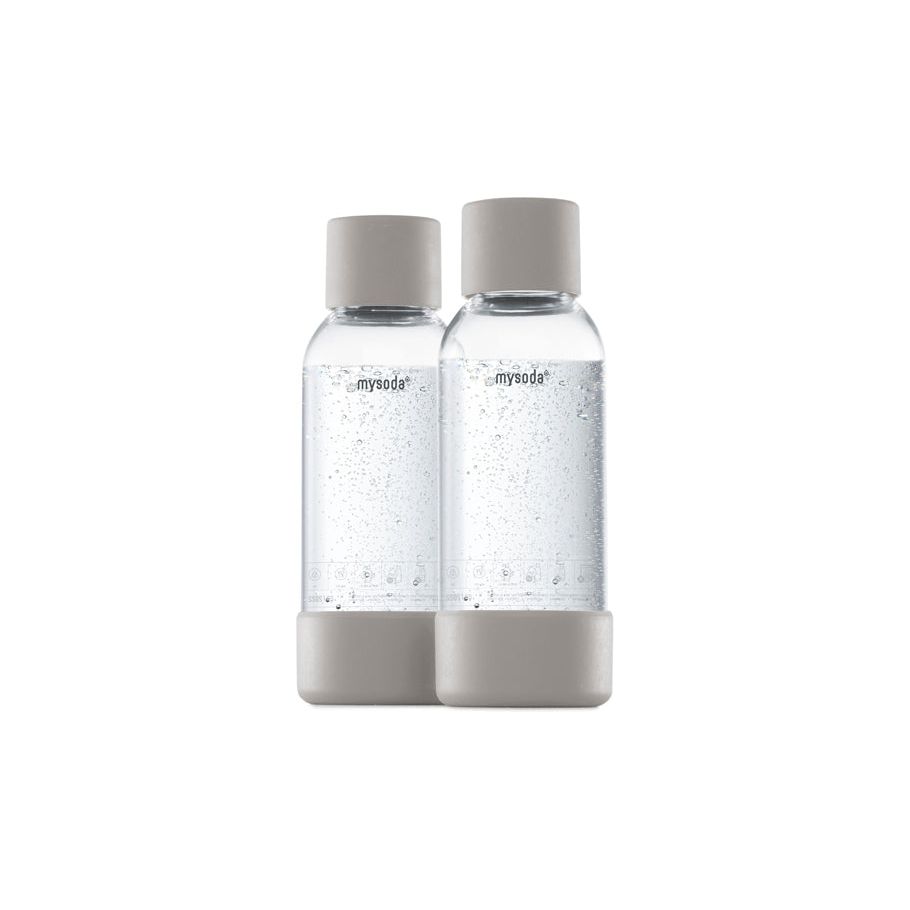 Mysoda 0,5 litre bouteilles pour Soda Maker 2 pièces Dove