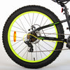 Volare Gradient Children's Bicycle - Boys - 24 pouces - jaune vert noir - 7 vitesses - collection Prime