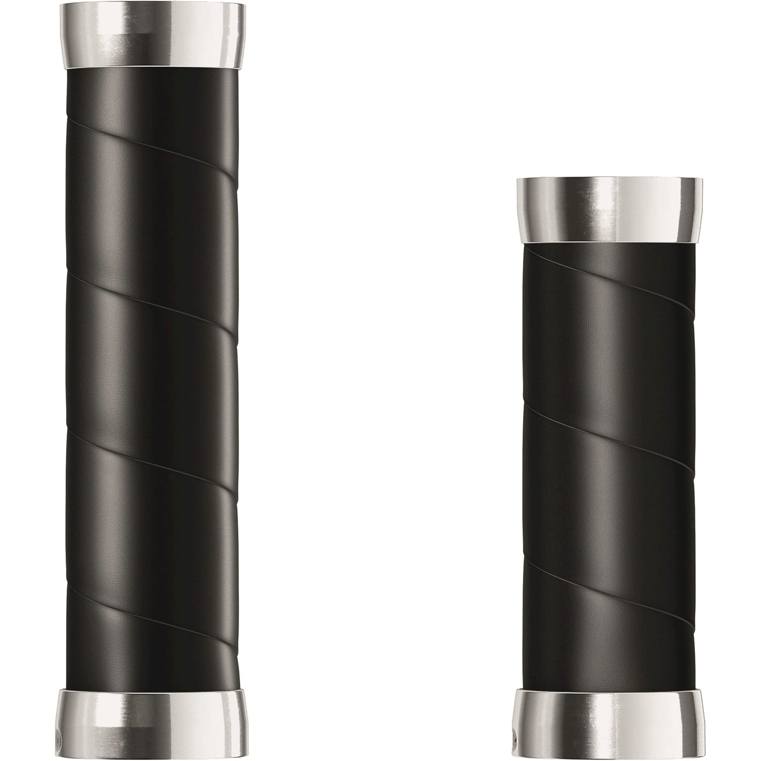 Brook's Handles Grips en cuir mince 100 130 mm noir