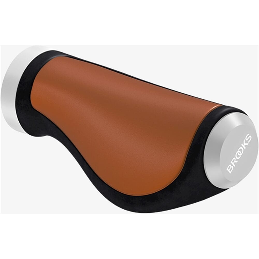 Brooks gère la poignée en cuir ergonomique 100 130 mm miel