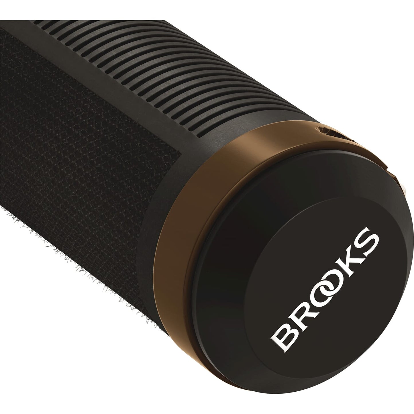 Brooks gère les poignées de cambium 100 mm orange noir