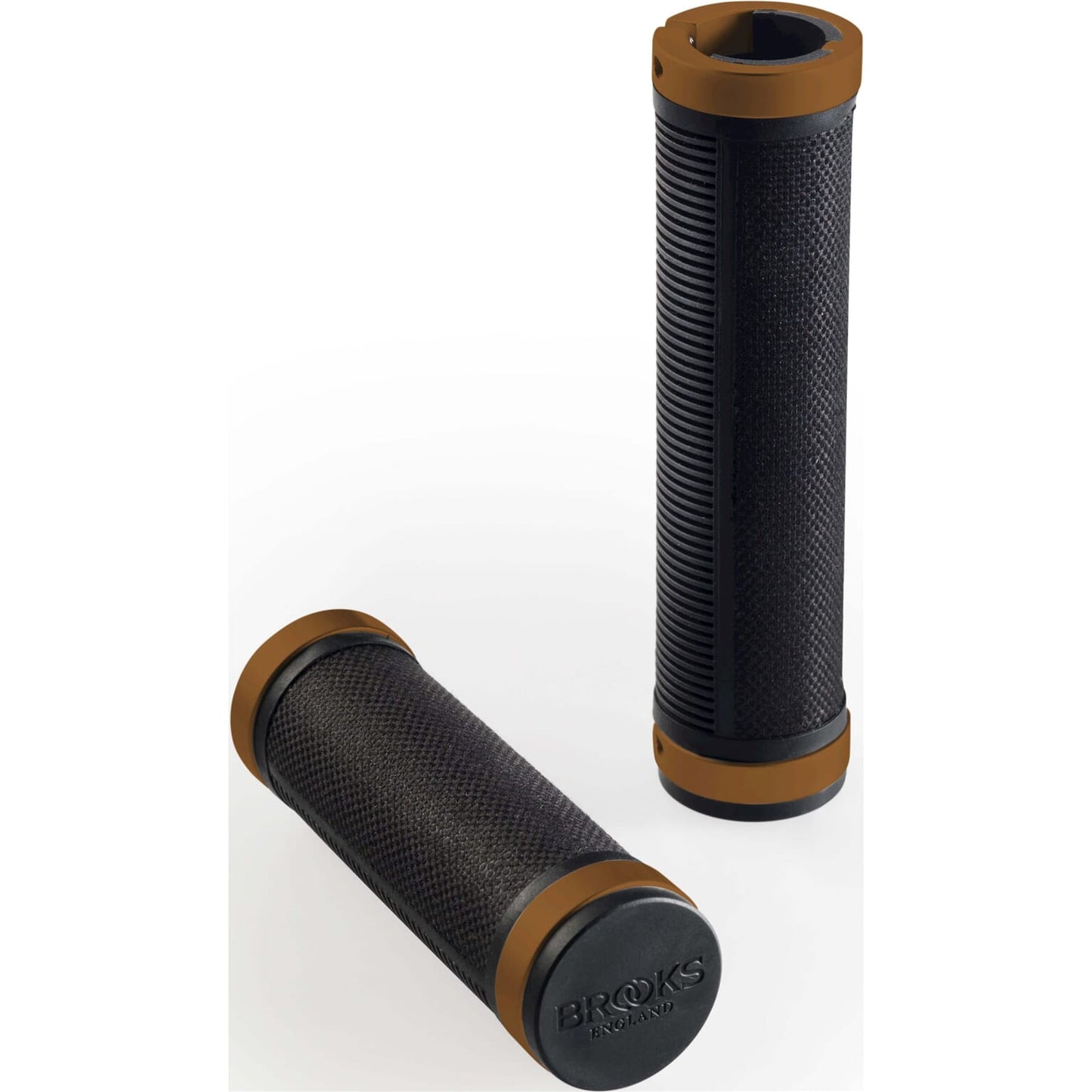 Brooks gère les poignées de cambium 100 mm orange noir