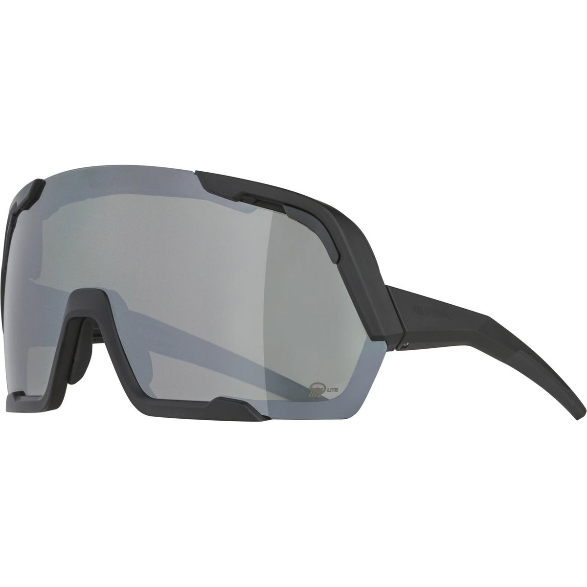 Sports de sports de sports olympiques verres de sports de roquette audacieux Q-Lite Black Silver