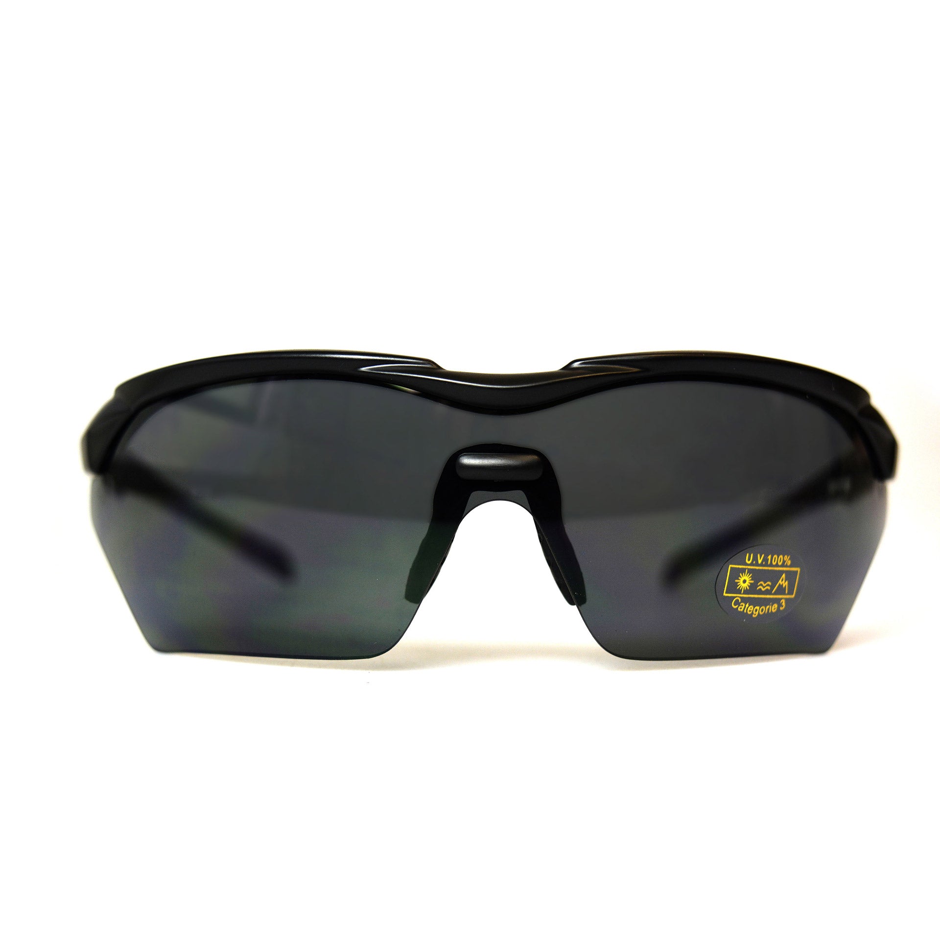 VWP Luners Black-Smoke Full View Sport + Clear Lens