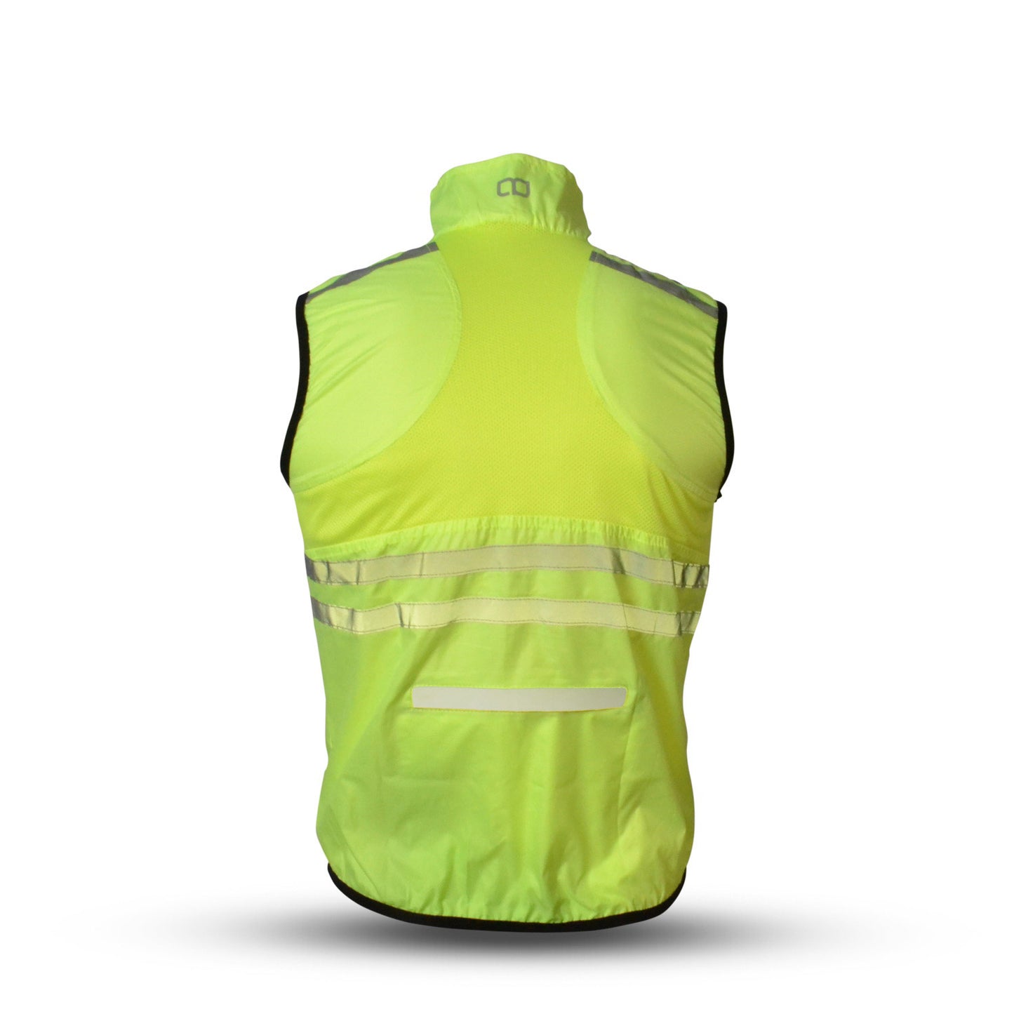 Gato Windbreaker Mesh Vest Neon Yellow Extra Small