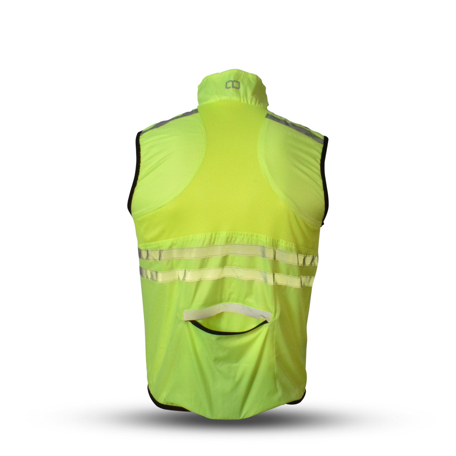 Gato Windbreaker Mesh Vest Neon Yellow Extra Small