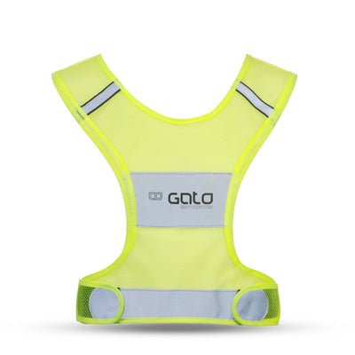 Gato kids x-vest sûre jaune néon grand
