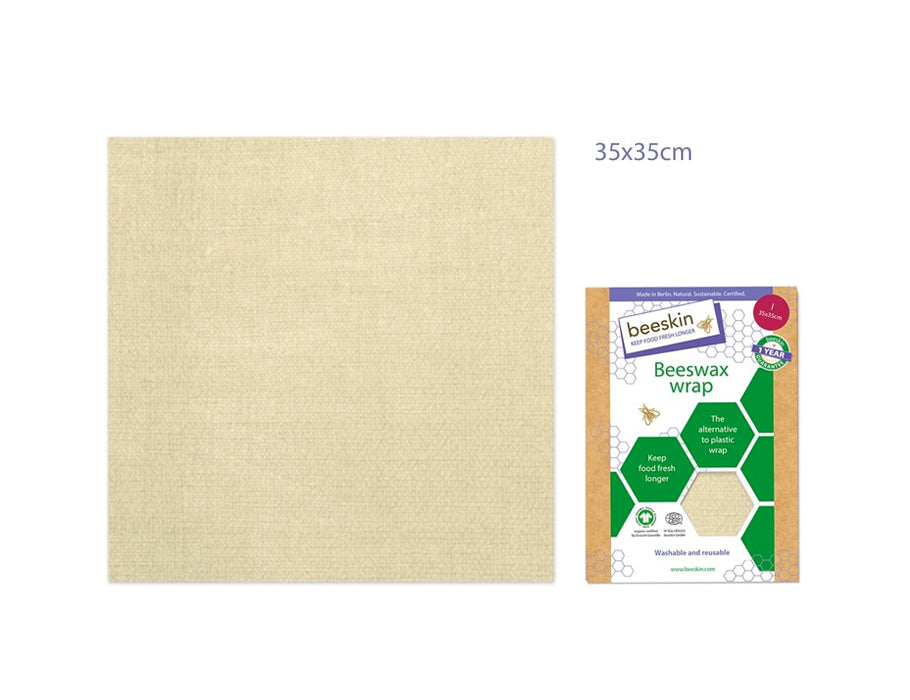Gant de toilette d'abeille en peau d'abeille grande imprimé naturel 35x35