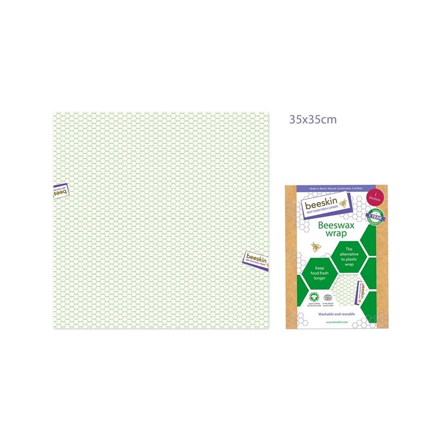 Tissu de cire d'abeilles en abeille Grand imprimé standard 35x35