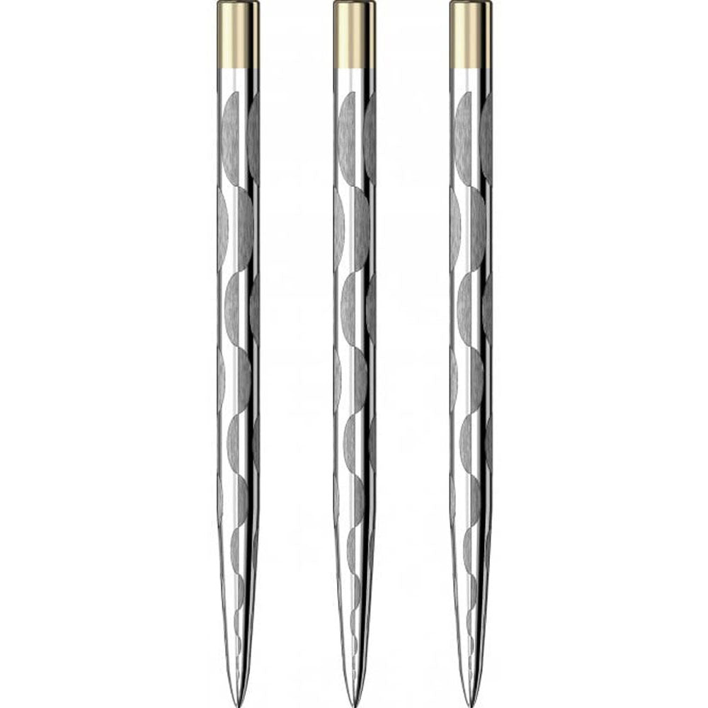 Mission Mission Laser Plus Solic Arc Tip Dart Points Silver 38 mm