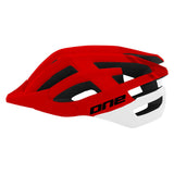 Un seul Helm Mtb Race M L (57-61) Rouge blanc - afbeelding 3