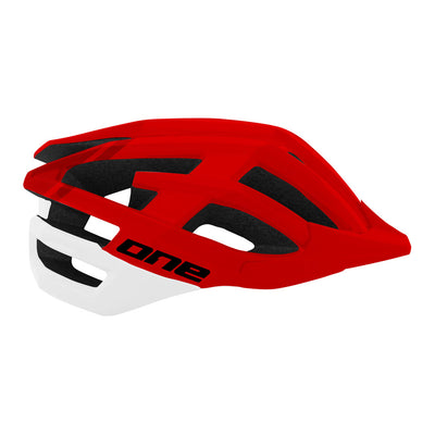 Un seul Helm Mtb Race M L (57-61) Rouge blanc