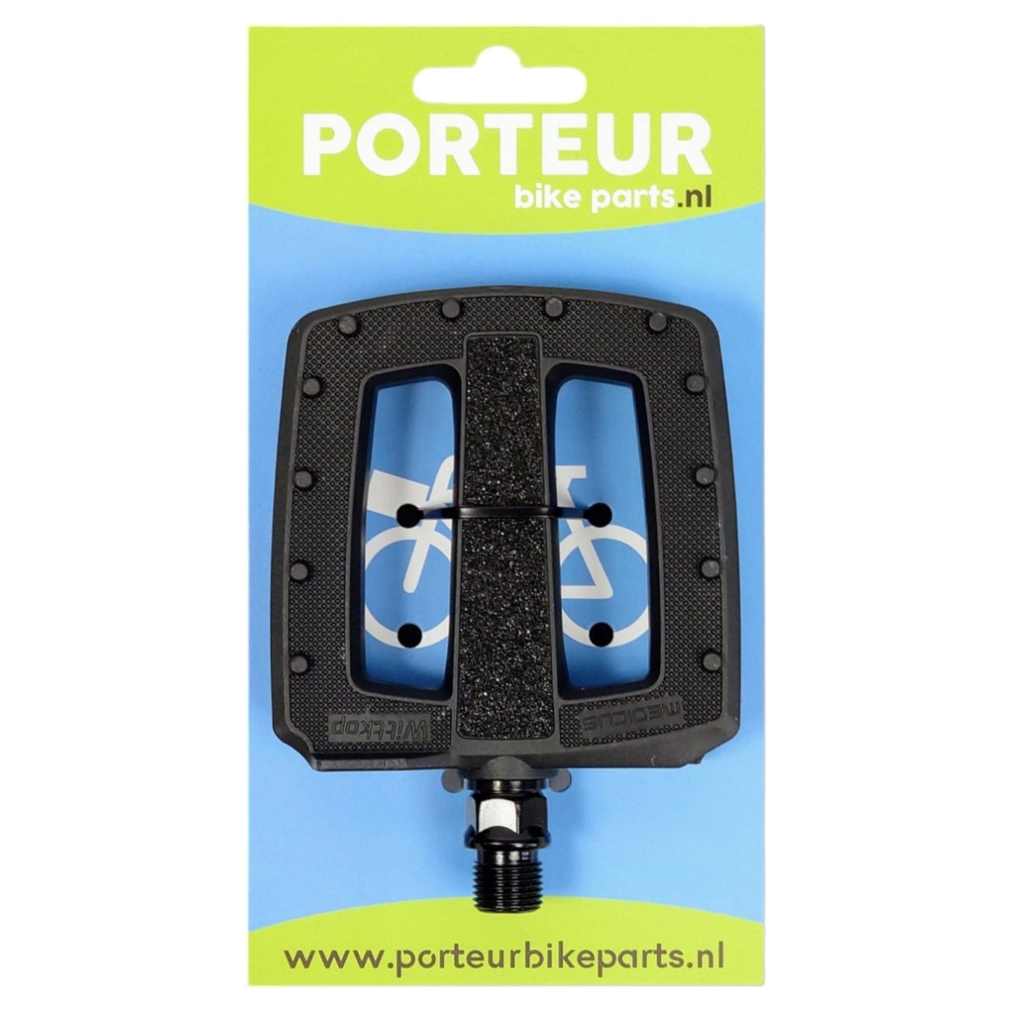Portur pédale portur noir medicus