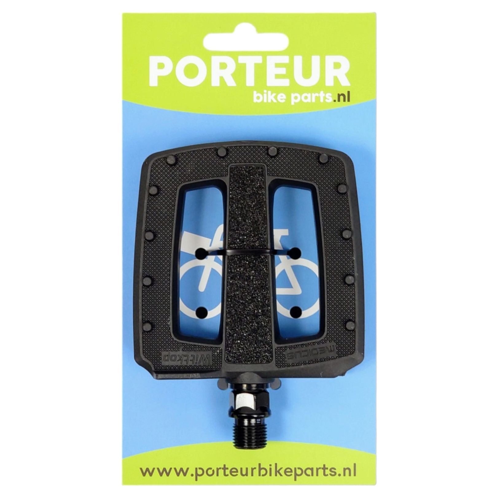 Portur pédale portur noir medicus