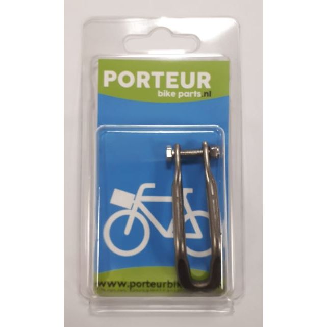 Porteur Porteur Porteur Kroon en acier inoxydable