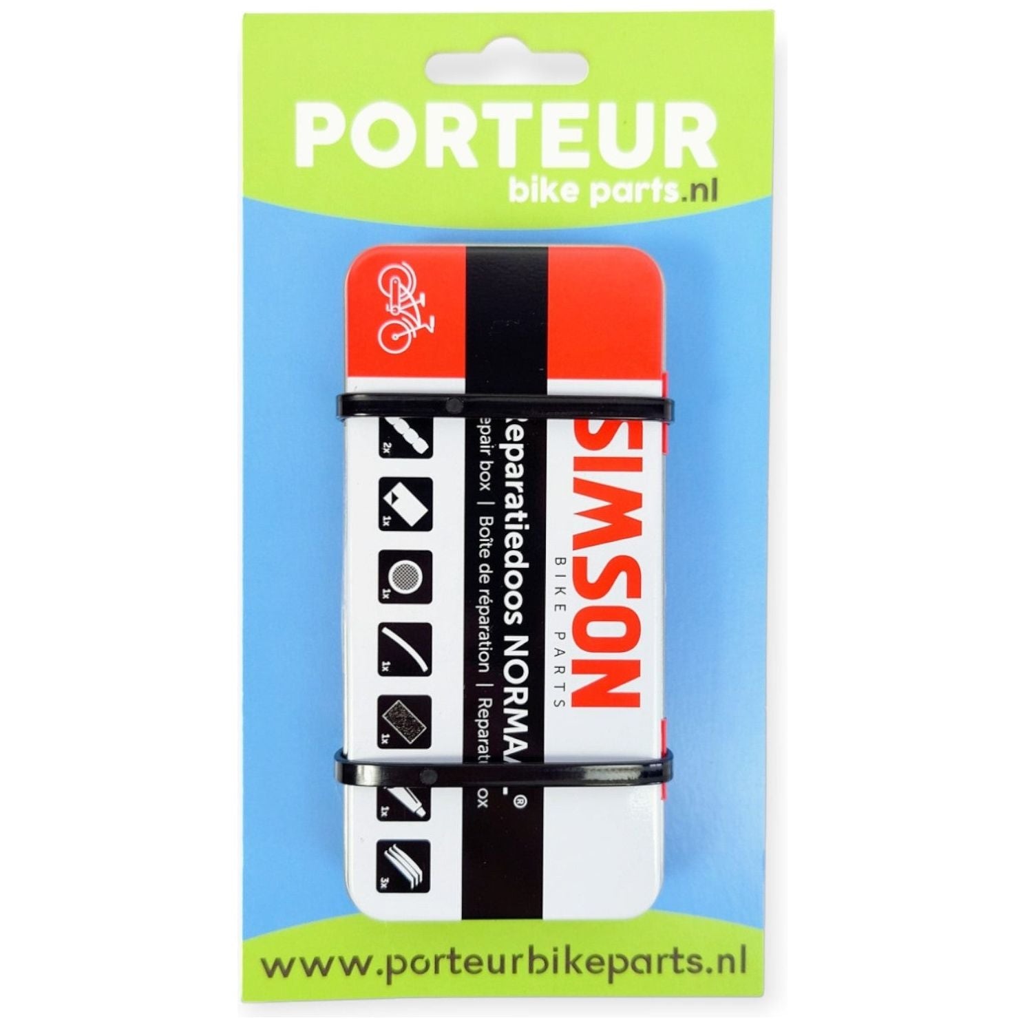 Porteur de boîte de réparation de portures normale