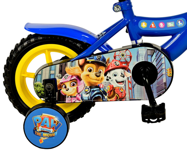 Paw Patrol the Movie Children's Bike - Boys - 10 pouces - Bleu - Thrapper