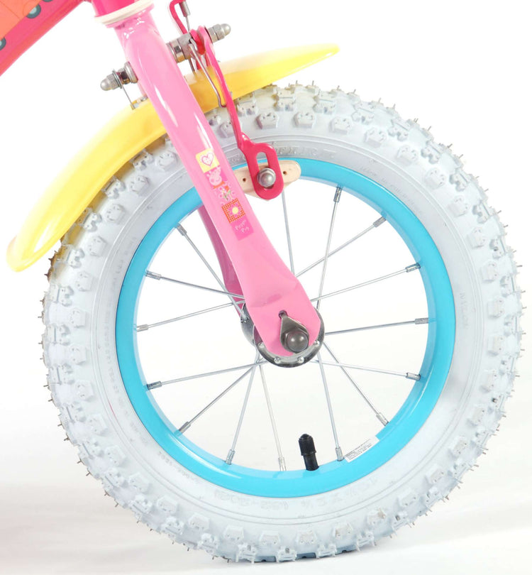 Vélo pour enfants Peppa Pig - filles - 12 pouces - rose
