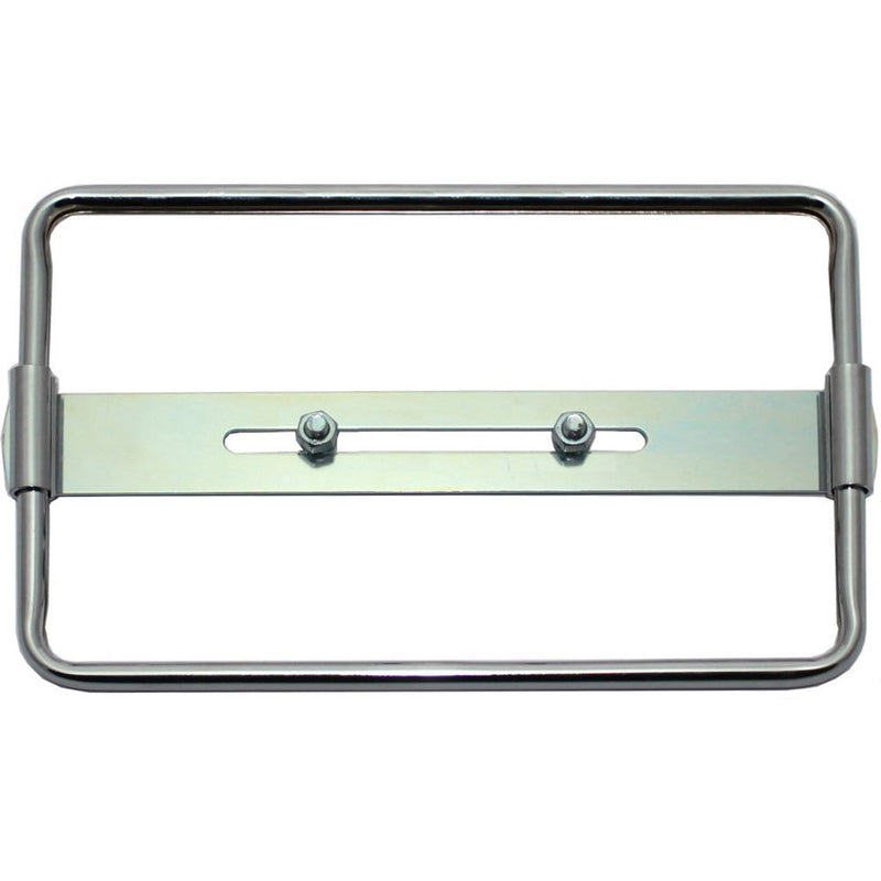 Porte-plaque d'immatriculation 210x140 Alu Motor Chrome