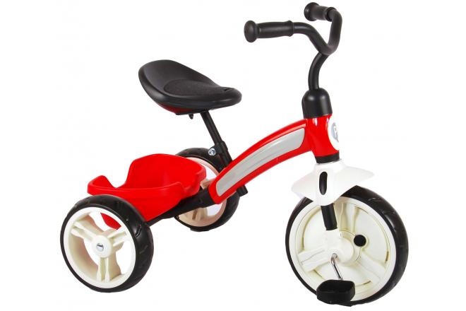 Tricycle QPlay Elite - garçons et filles - rouge