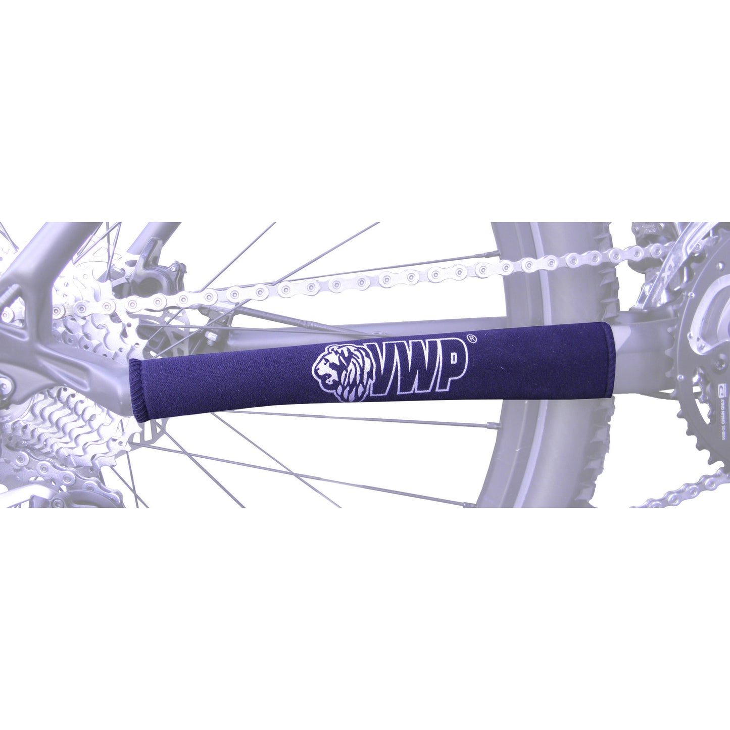 VWP Arrière Fork Protector néoprène noir avec imprimé