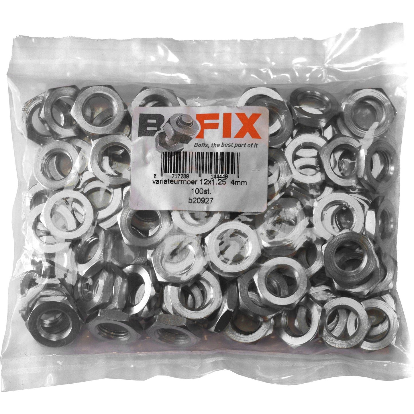 Écrou de variation Bofix M12x1.25 4 mm d'épaisseur (100e)