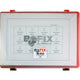 Bofix 226600 Coffret assortiment 12 compartiments anneaux cuivre rouge