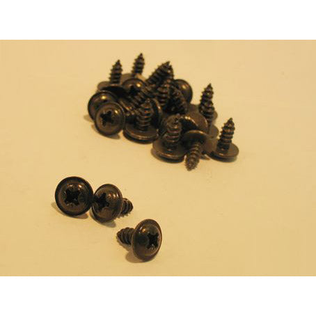 Stationnements pour scooters Bofix 5,5 x 13 avec anneau - noir (25 pièces)