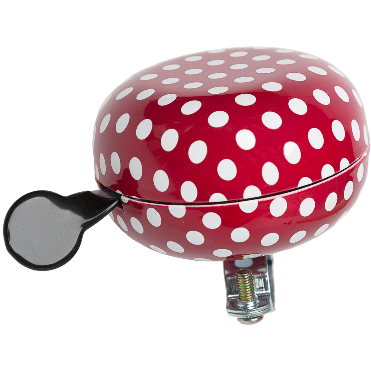 Newlooxs nouveau ding dong bell 80mm à pois rouge