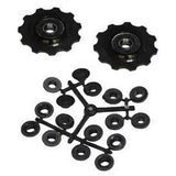 VWP Set Derilleur Wheels 11T. Pul-110 chromo lagers - afbeelding 2