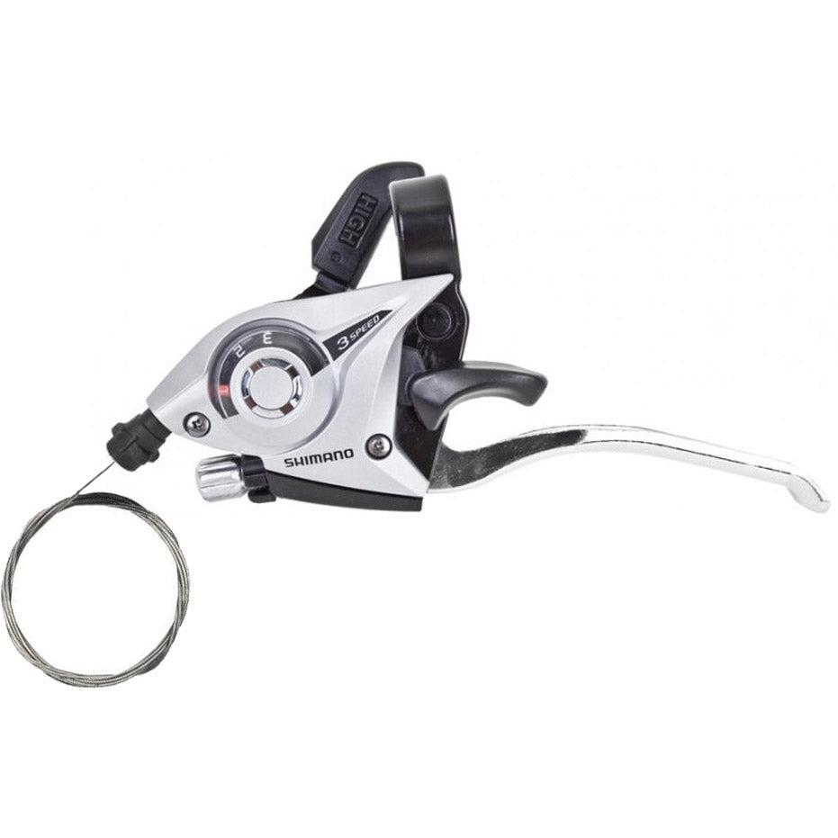 Shimano Versteller EZ-Fire 3V ST-EF51 Gauche 1800 mm argent