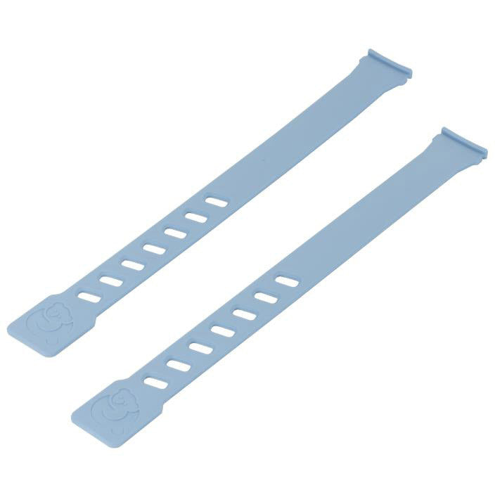 Ensemble de sangles de pied bleu clair