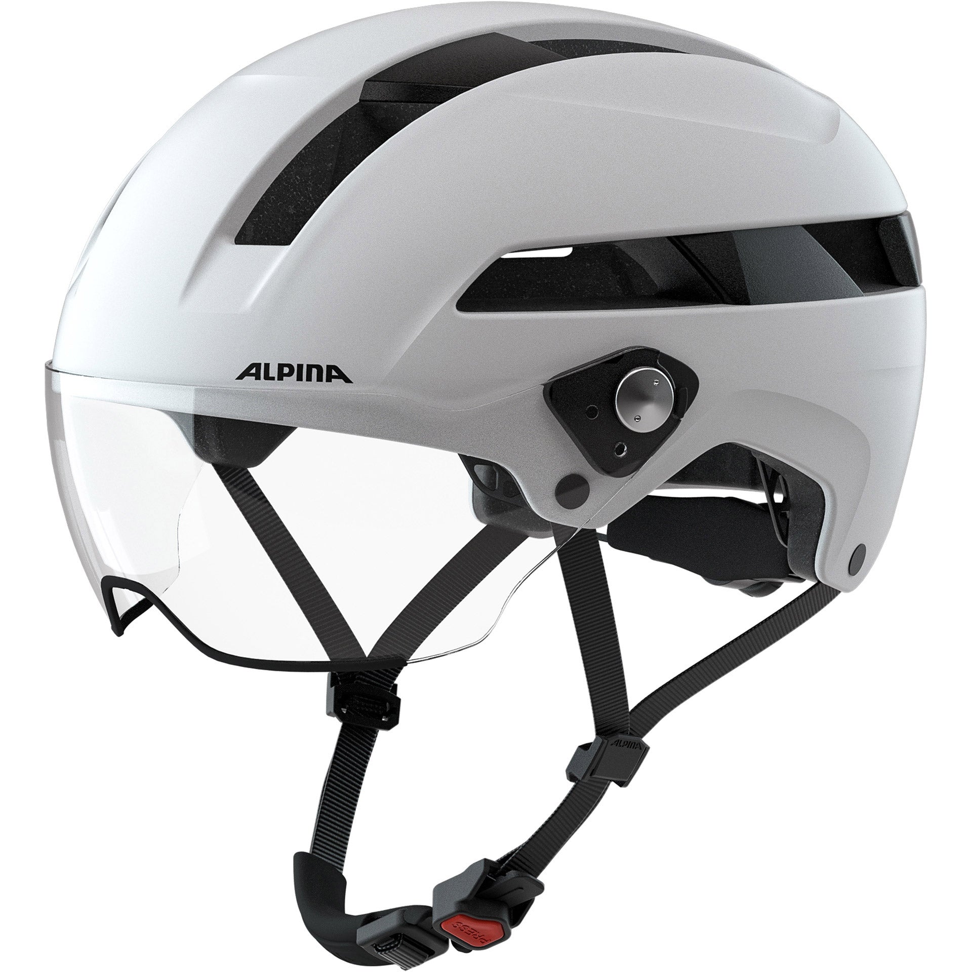 Olympic Sportswear Sports Helm Urban Soho Visor 55-59 Mat White