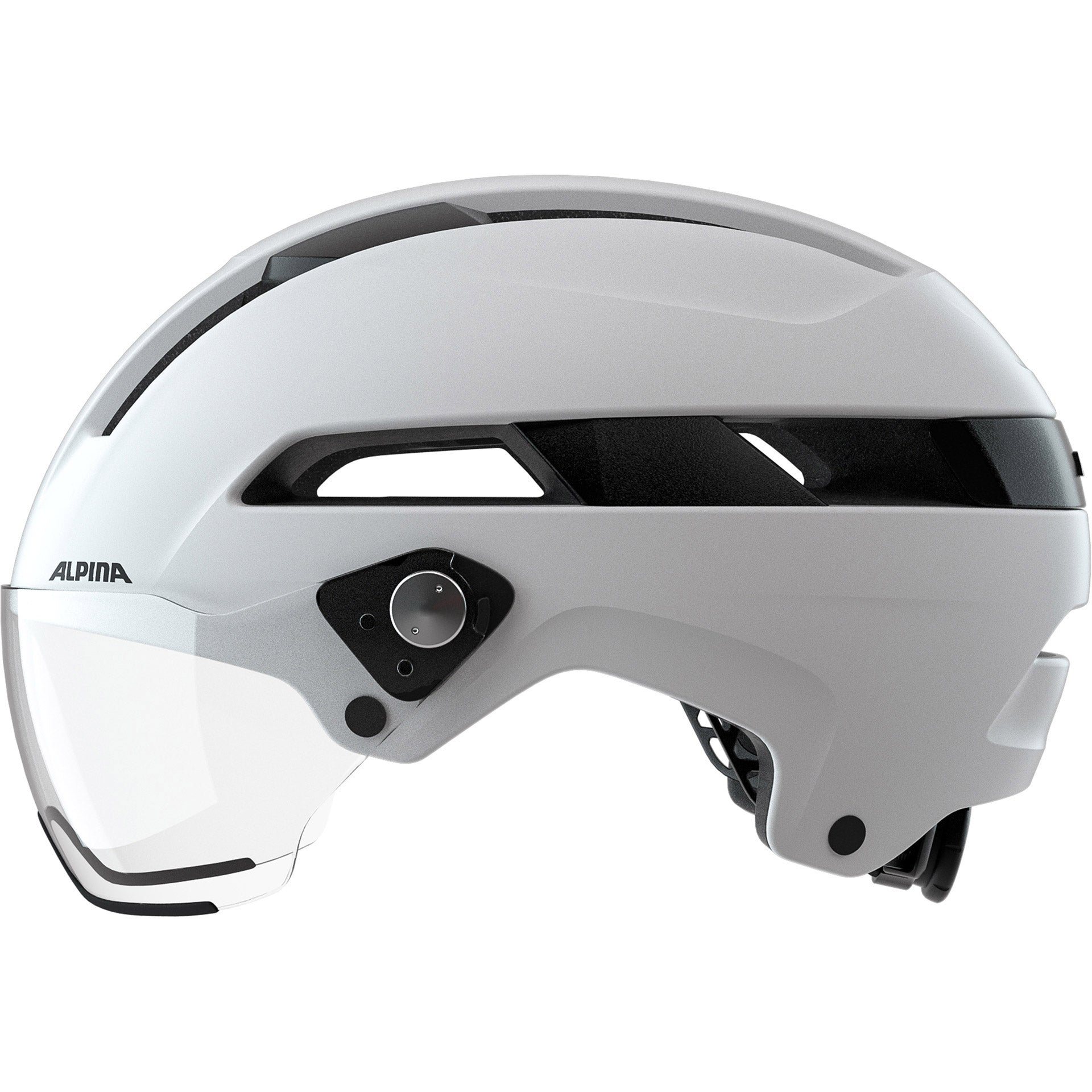 Olympic Sportswear Sports Helm Urban Soho Visor 55-59 Mat White