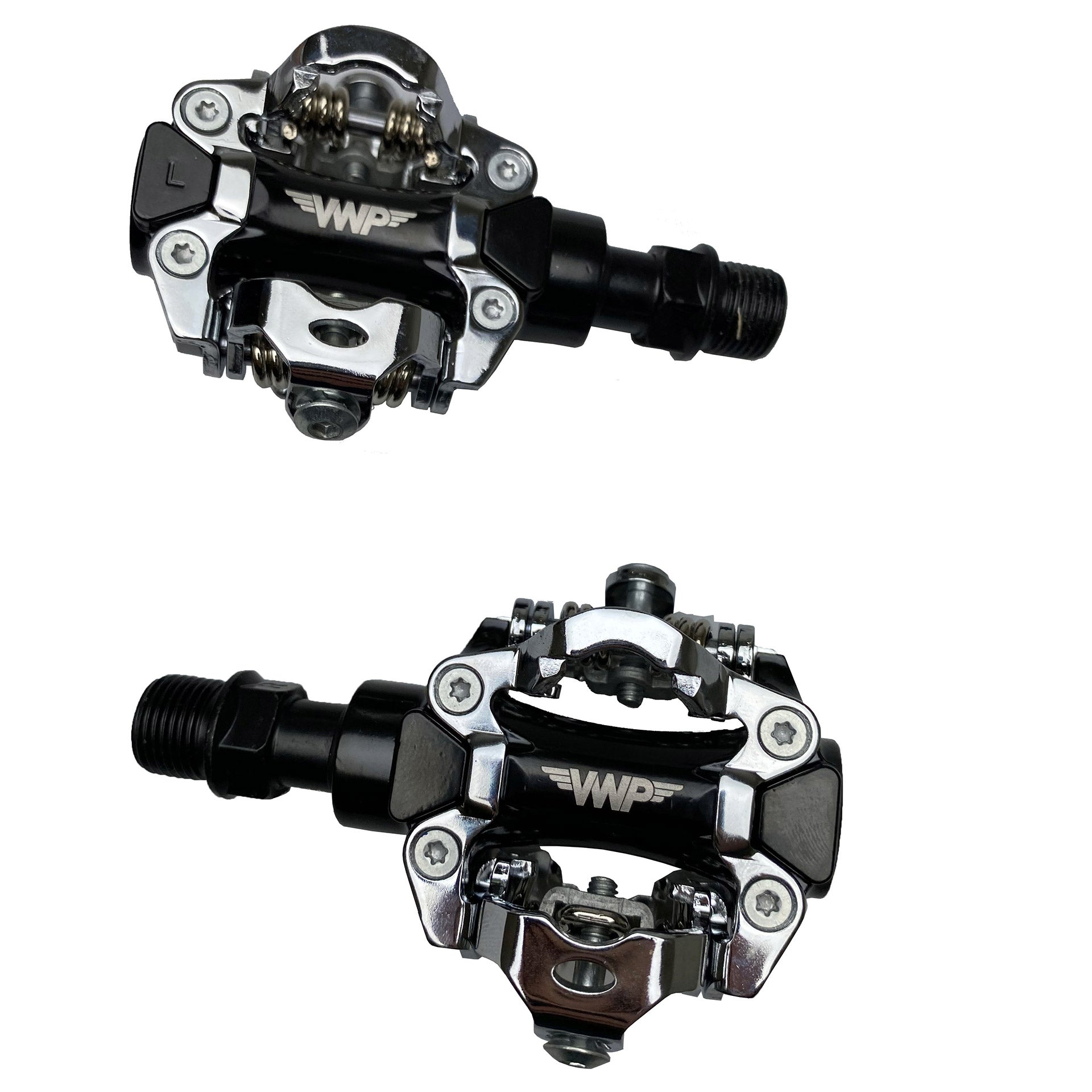 VWP Pedal SPD Black Scellé Roulements
