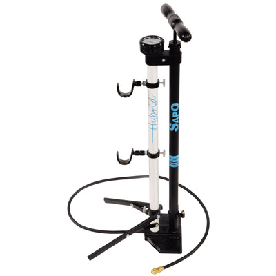 Pompe de plancher hybride SAPO m Standard du vélo M Manomètre HV FV AV