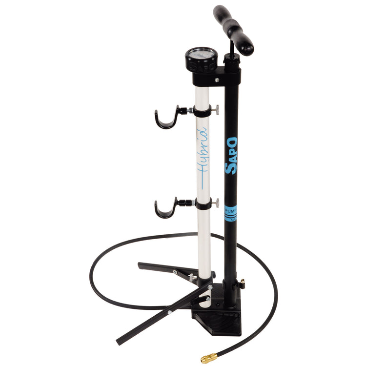 Pompe de plancher hybride SAPO m Standard du vélo M Manomètre HV FV AV