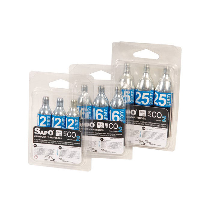 Modèles d'air SAPO (3) 12gr. CO2 BLISTER