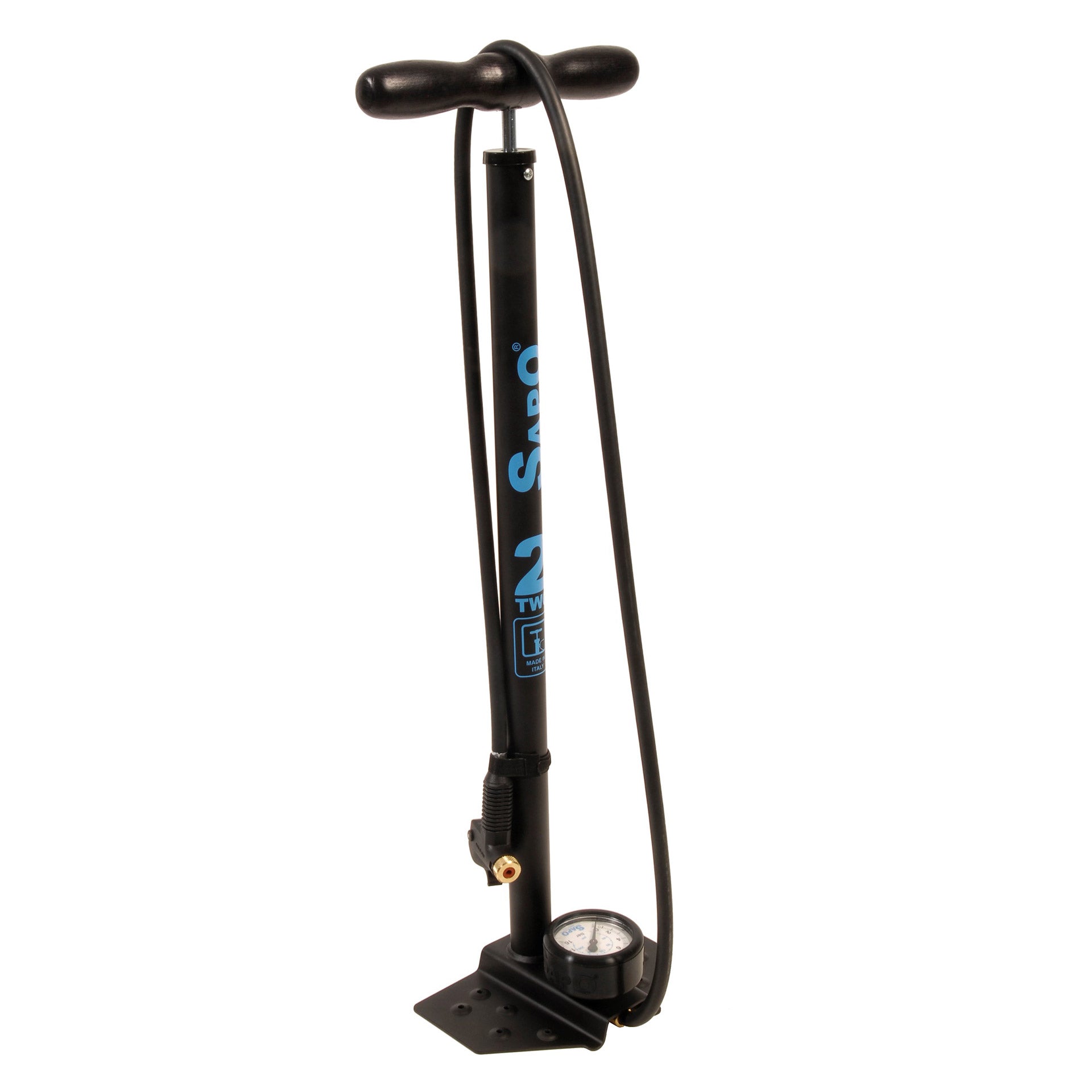 Pompe à pied SapO TWO avec manomètre DV FV AV
