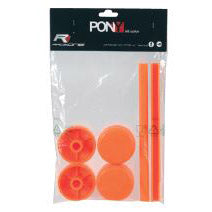 Ensemble de styles de stand de magasin Pony Oranje
