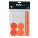 Ensemble de styles de stand de magasin Pony Oranje