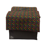 Sac à vélo à double basilic gris avec des fleurs colorées 20L - afbeelding 1