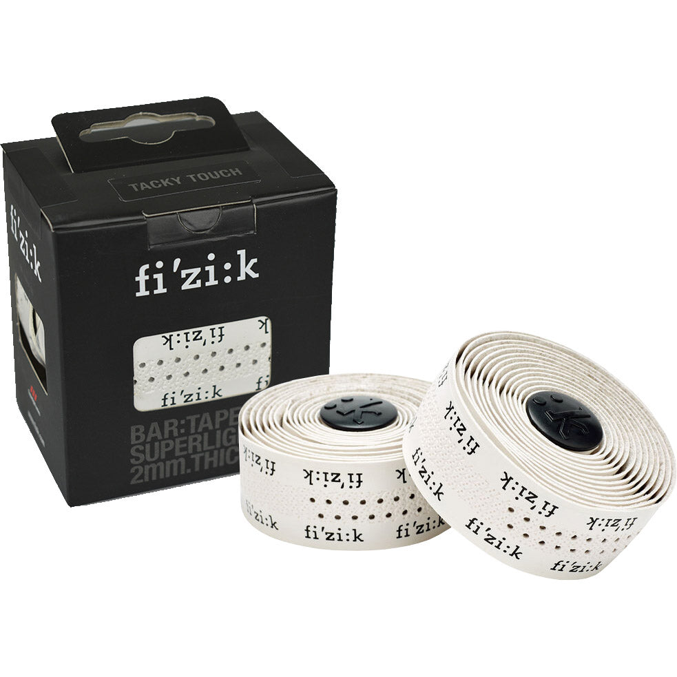 Fizik Direering Lint Superlight White Tacky avec Logo Fizik