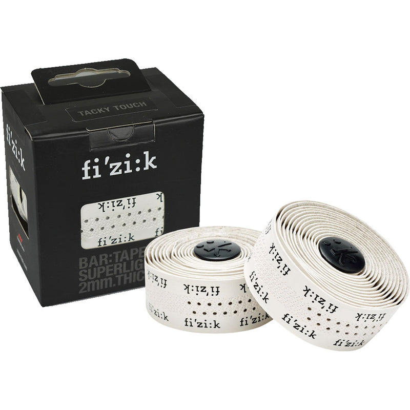 Fizik Direering Lint Superlight White Tacky avec Logo Fizik