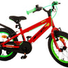 Volare Rocky Children's Bicycle - Boys - 16 pouces - Red - deux freins à main