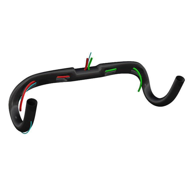 Deda Direering Bend Superzero DCR Carbon White 46 cm (B-B)