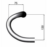 Stander Bend Zero-100 compagnons extérieurs 46 cm noir - afbeelding 2