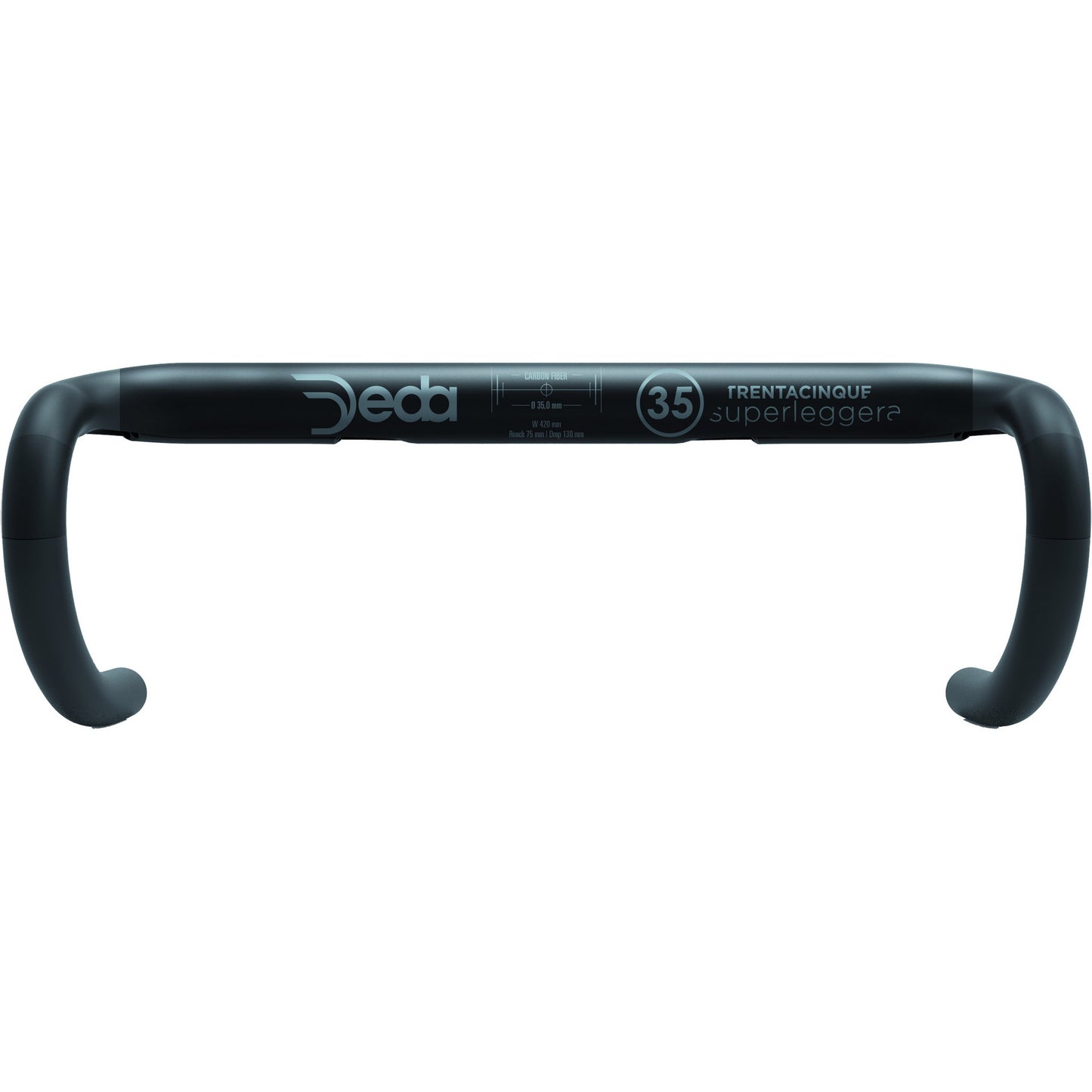 Deda Steering Bend Superleggera 35 Carbon 42CM POB