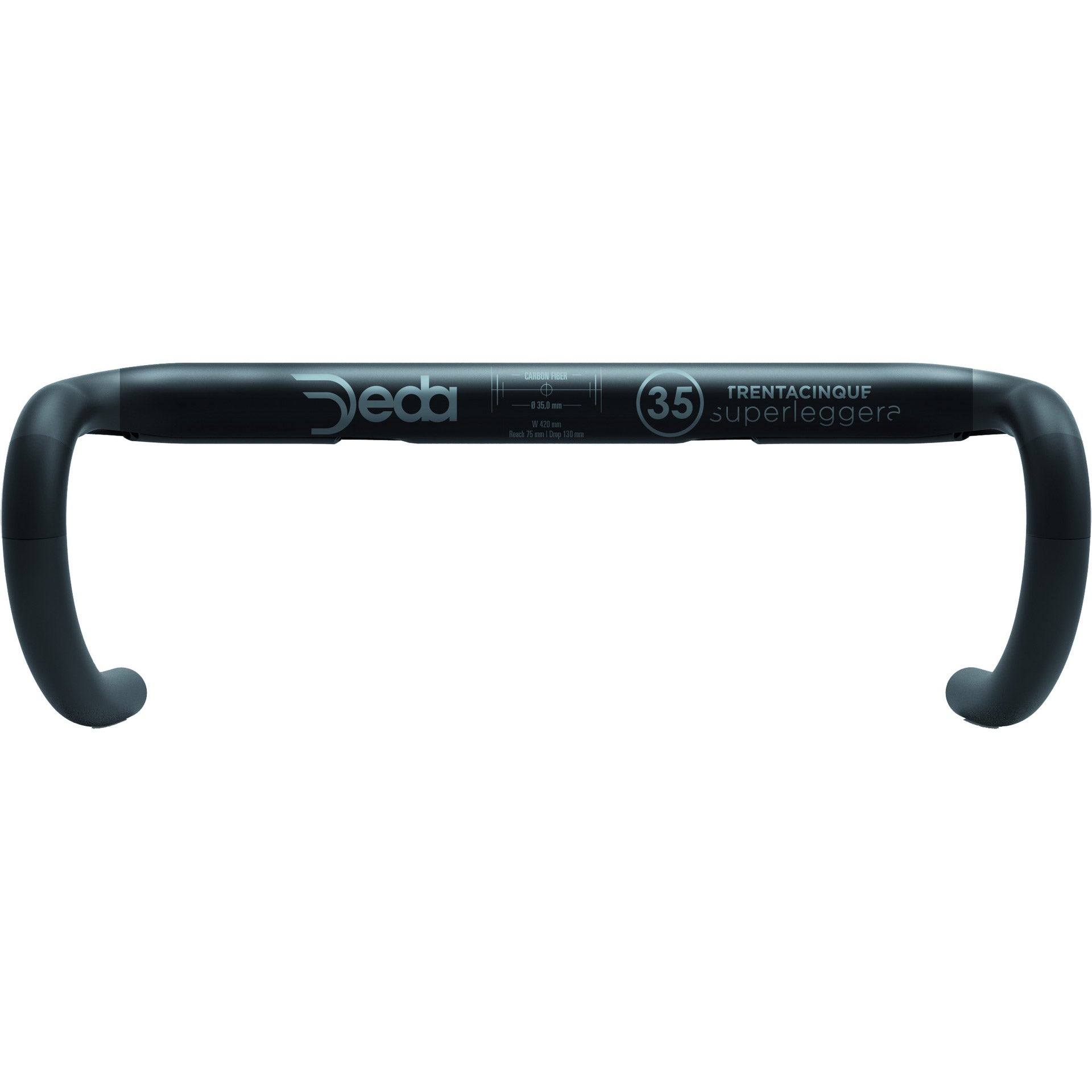 Deda Steering Bend Superleggera 35 Carbon 42CM POB